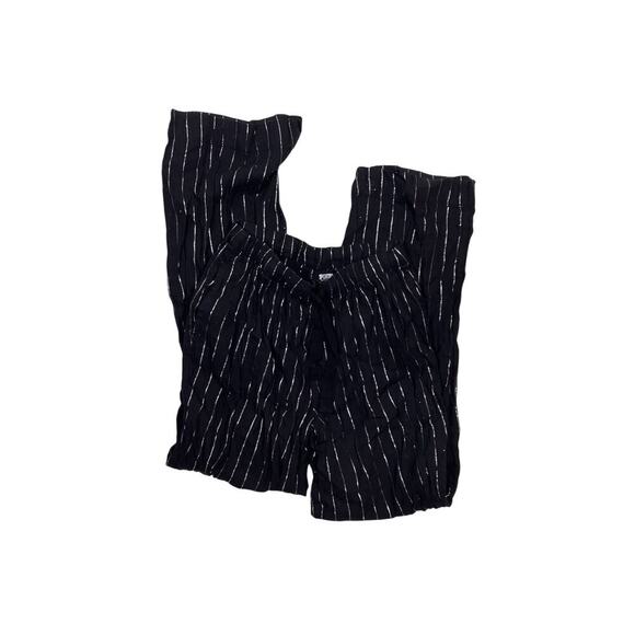 Victoria's Secret Pants - PINK Victoria’s Secret Black Sparkly Lounge Pants Women’s XS Comfy Glitter Logo